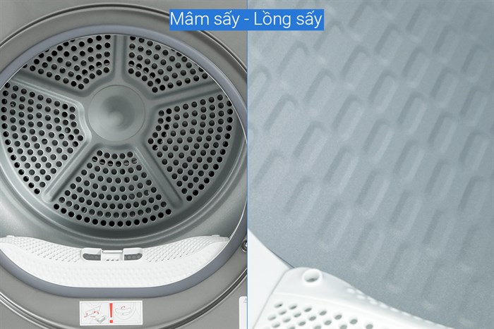 Máy Sấy Ngưng Tụ Toshiba 8 Kg TD-K90MEV(SK)